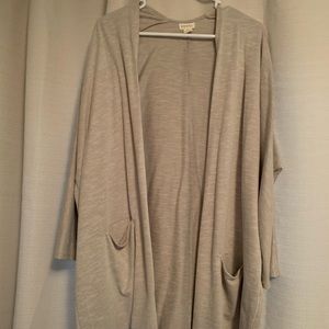 Oversized duster